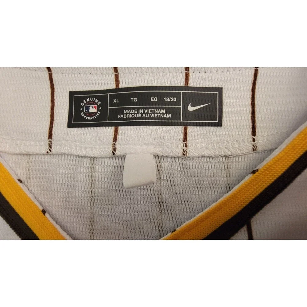 Nike San Diego Padres Joe Musgrove #44 Authentic Jersey Women's XL MLB White